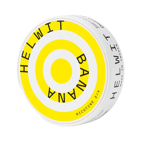 Helwit Banana Slim - Vitt snus online - Bertil´s Snus