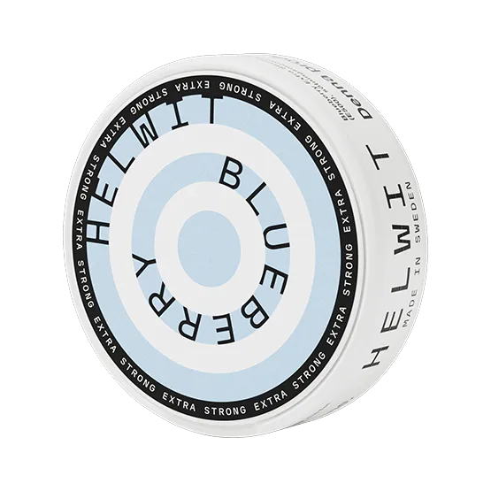 Helwit Blueberry Extra Strong - Vitt snus online - Bertil´s Snus