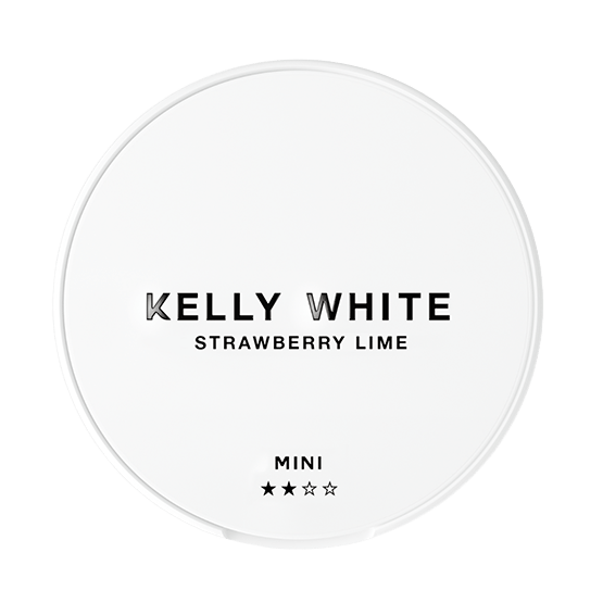 Kelly White Strawberry Lime Mini - Vitt snus online - Bertil´s Snus