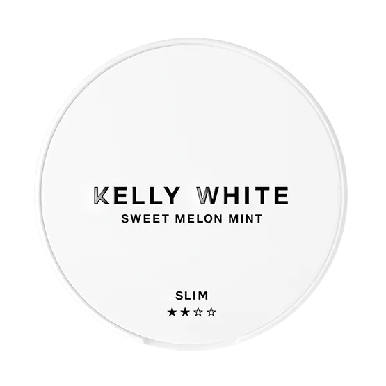 Kelly White Sweet Melon Mint Slim - Vitt snus online - Bertil´s Snus
