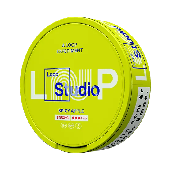 Loop Spicy Apple Strong - Vitt snus online - Bertil´s Snus