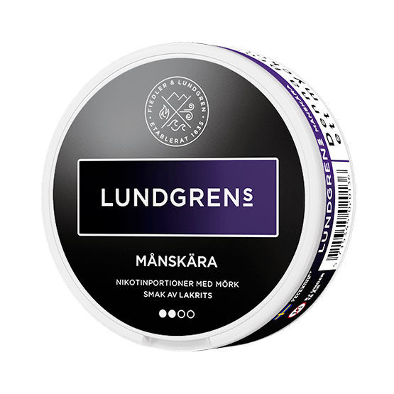 Lundgrens Månskära All White - Vitt snus online - Bertil´s Snus