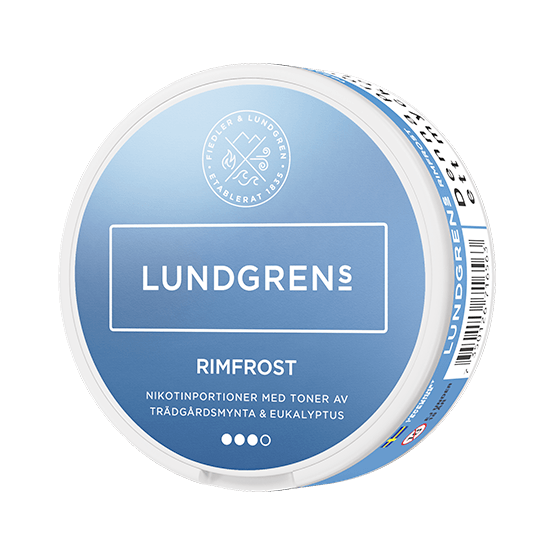 Lundgrens Rimfrost All White - Vitt snus online - Bertil´s Snus