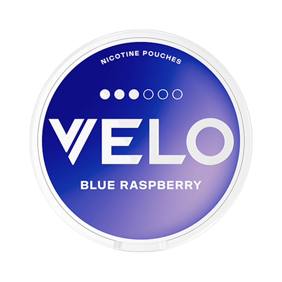 VELO Blue Raspberry - Vitt snus online - Bertil´s Snus