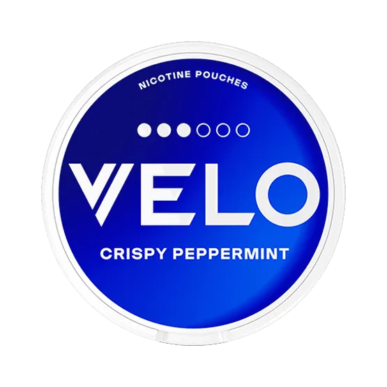 VELO Crispy Peppermint Mini - Vitt snus online - Bertil´s Snus