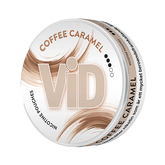 VID Coffee Caramel Slim Strong - Vitt snus online - Bertil´s Snus