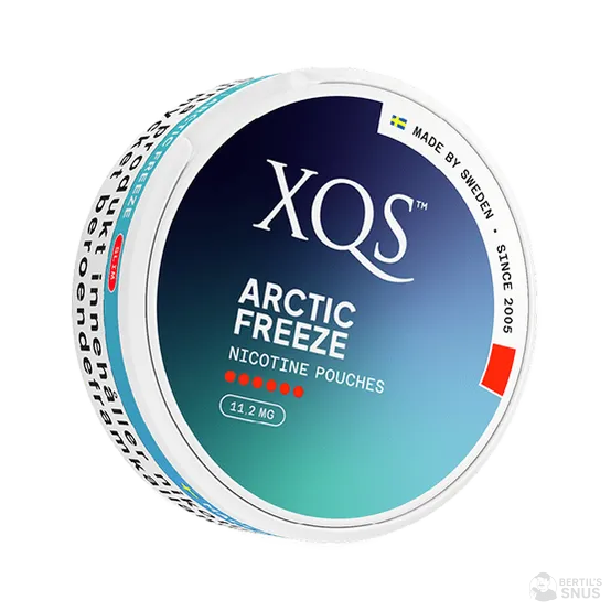 XQS Arctic Freeze Slim Ultra Strong - Vitt snus online - Bertil´s Snus
