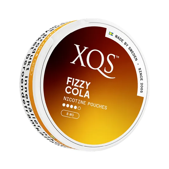 XQS Fizzy Cola Strong - Vitt snus online - Bertil´s Snus