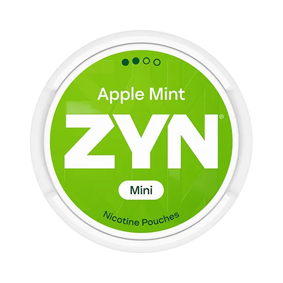 ZYN Apple Mint Mini S2 - Vitt snus online - Bertil´s Snus