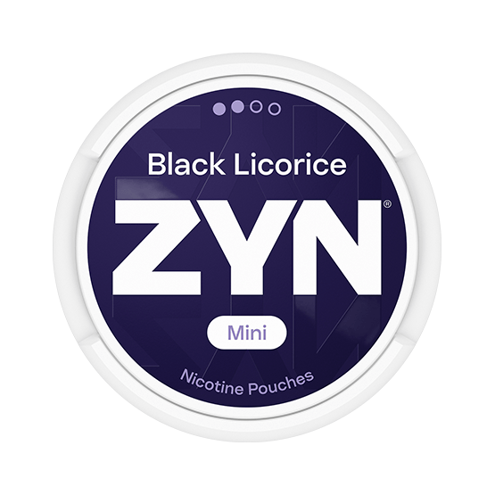 ZYN Black Licorice Mini S2 - Vitt snus online - Bertil´s Snus