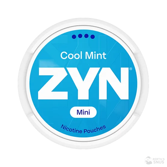 ZYN Cool Mint Mini S4 - Vitt snus online - Bertil´s Snus