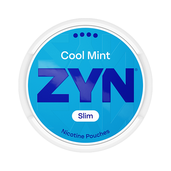 ZYN Cool Mint Slim S4 - Vitt snus online - Bertil´s Snus