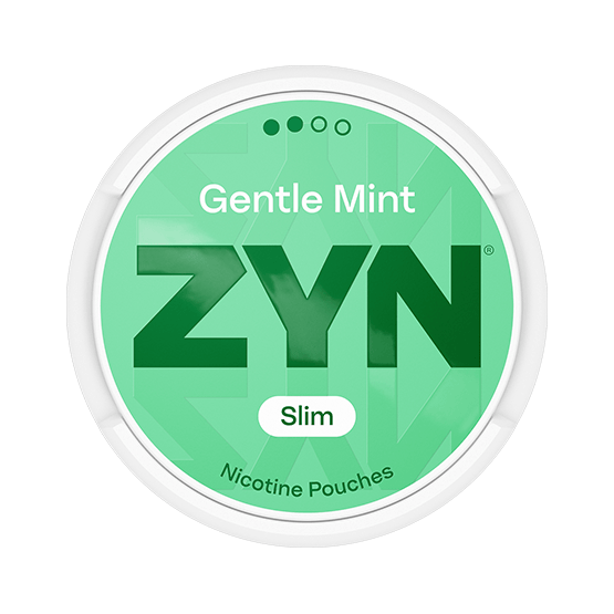 ZYN Gentle Mint Slim S2 - Vitt snus online - Bertil´s Snus