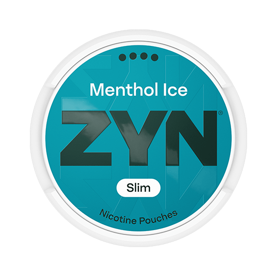 ZYN Menthol Ice Slim S4 - Vitt snus online - Bertil´s Snus