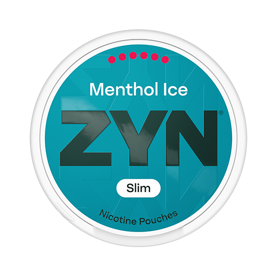 ZYN Menthol Ice Slim S6 - Vitt snus online - Bertil´s Snus
