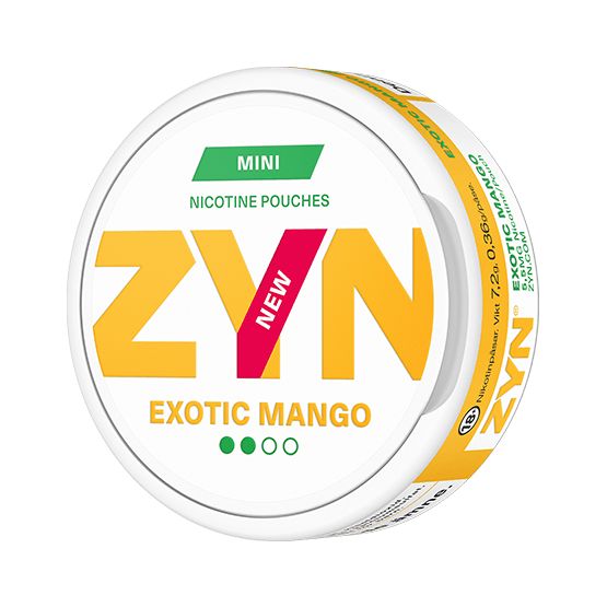 ZYN Mini Exotic Mango - Vitt snus online - Bertil´s Snus