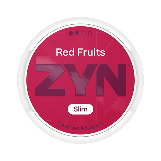ZYN Red Fruits Slim S2 - Vitt snus online - Bertil´s Snus