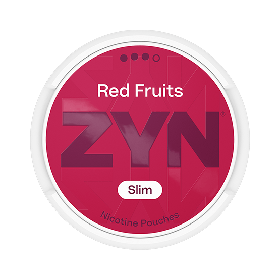ZYN Red Fruits Slim S3 - Vitt snus online - Bertil´s Snus