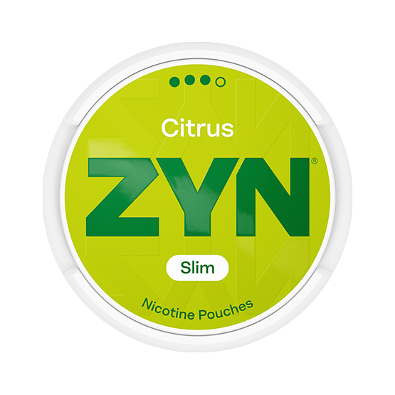 ZYN Slim Citrus Strong - Vitt snus online - Bertil´s Snus