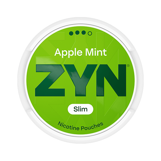 ZYN Slim Strong Apple Mint - Vitt snus online - Bertil´s Snus