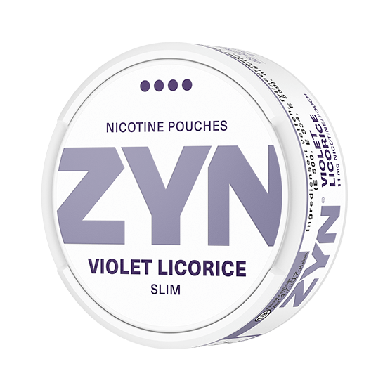 ZYN Slim Violet Licorice Extra Strong - Vitt snus online - Bertil´s Snus