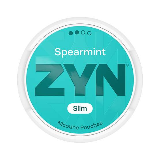 ZYN Spearmint Slim S2 - Vitt snus online - Bertil´s Snus